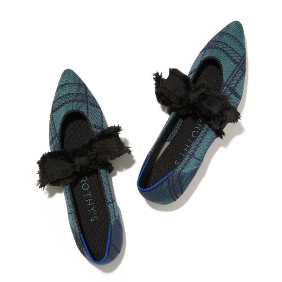 EEUC Rothy’s Pine Plaid MJs Size 7.5 - Picture 6 of 7